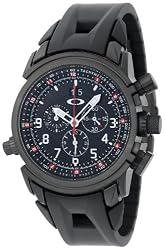 Oakley Men's 10-061 12 Gauge Chronograph Stealth Black Watch