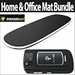 Powermat PMM-HO100 Home & Office Mat Bundle With Powermat PMR-BBT1 Receiver Li-Ion Battery Door for Blackberry Tour