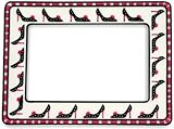 3D Soft PVC Photo Frame Magnet with High Heel Shoes