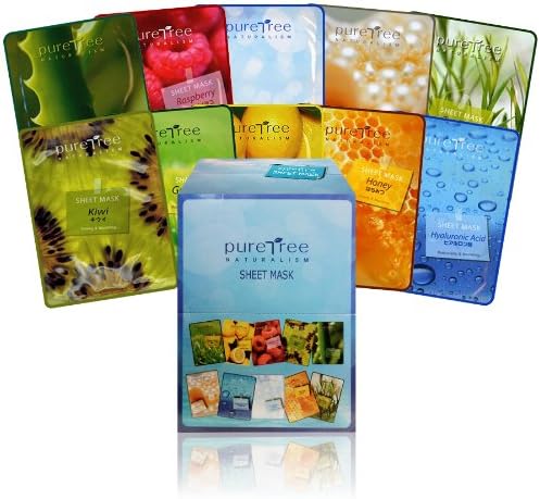 Puretree Essence Masks From Korea (30 Pcs Box Set)
