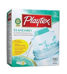 Playtex Nurser System Soft Bottle Liners 4 oz