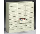 TENNSCO 30-Drawer Cabinets - Sand