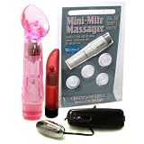 Doc Johnson Pink Vibrating Love Cup Vibrating Clitoral and Vaginal Stimulator Adult Sex Toy Kit