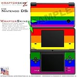 Nintendo DSi Skin Rainbow Stripes WraptorSkinz Skins (DSi NOT INCLUDED)