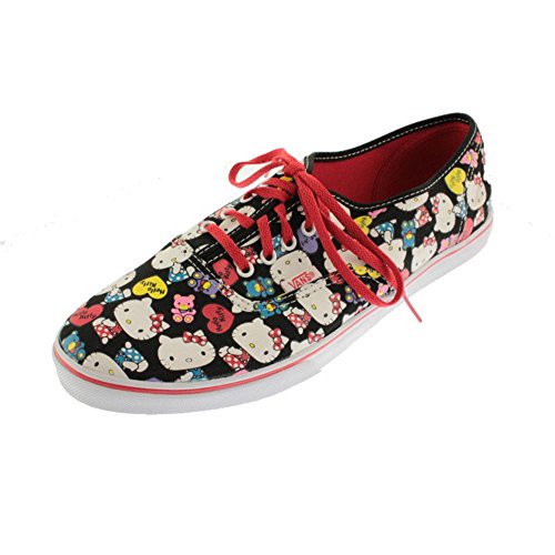 Vans Womens Authentic Lo-Pro Canvas Fashion Sneakers Black 5.5