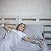 Red Nomad Microfiber Bedding Set (Queen, White) Ð Non-Slip Deep Pockets Ð Cute & Comfortable Bed Sheets & Pillow Cases