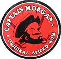Captain Morgan Spiced Rum Round Metal Sign Bar Decor