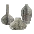 Recycled Newspaper Vases