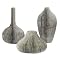Recycled Newspaper Vases