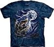 Wolf Spirit Moon T-Shirts 100% Cotton Short Sleeved Shirt