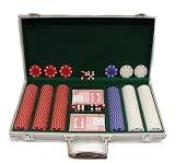 Trademark Poker 300 11.5 Gram Suited Chips in Aluminum Case