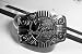 HARLEY DAVIDSON MEN's BELT BUCKLE WITH LEATHER BELT/STRAP By HARLEY