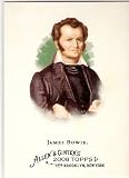 2008 Topps Allen and Ginter #323 James Bowie - American Pioneer (Bowie Knife) (SP - Short Print) (Baseball Cards)