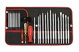 エスコ [+,-,TORX,ポジ]ドライバーセット(差替式) EA550-8
