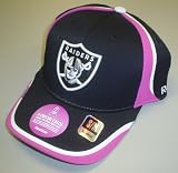 Oakland Raiders Breast Cancer Awareness Coaches Flex Reebok Hat - S/m