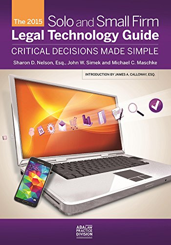 The 2015 Solo and Small Firm Legal Technology Guide