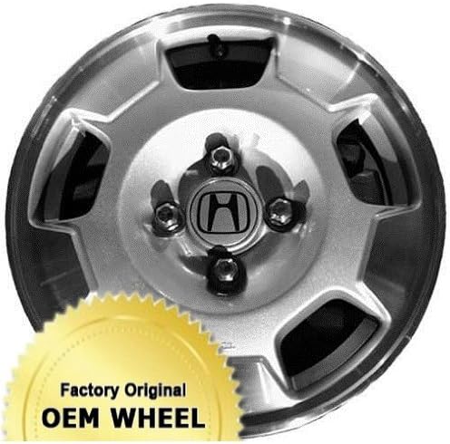 HONDA CIVIC,INSIGHT 14x5.5 Factory Oem Wheel Rim- MACHINE LIP SILVER - Remanufactured