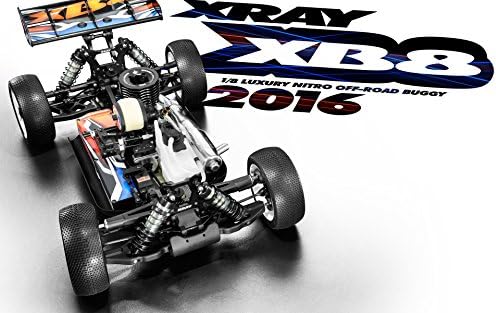 XRAY XB8 2016 Spec Luxury 1/8 Nitro Off-Road Buggy Kit