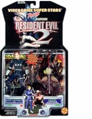 Toy: Resident Evil 2 Leon Kennedy & Licker - Toy Biz