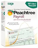 Peachtree By Sage Payroll With Accounting Bundle 2010