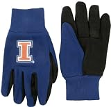 Work Gloves- Illinois Fighting Illini Case Pack 24