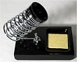 NEW SOLDERING IRON STAND HOLDER + SPONGE METAL GUN HOLD