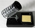NEW SOLDERING IRON STAND HOLDER + SPONGE METAL GUN HOLD