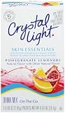 Crystal Light Skin Essentials, Pomegranate Lemonade, 7-Count Boxes (Pack of 6)
