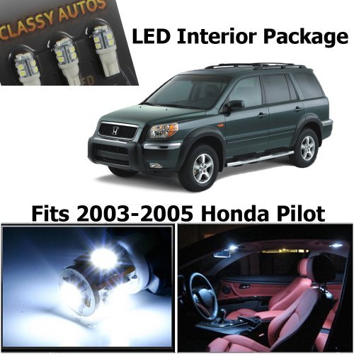 Classy Autos Honda PILOT WHITE Interior LED Package (10 Pieces)