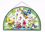 Butterfly Gardens - Art Panel by Joan Baker