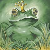 Kunstdruck - Poster von Ellen F.: Froschkönig