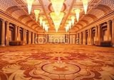 IMAGE OF Wallmonkeys Peel and Stick Wall Decals - Grand Luxurious Hotel Hall - 48
