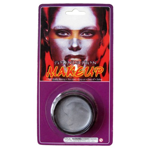 Silver Makeup ~ Halloween Face Paint Makeup