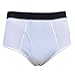 Award Winning Fannypants® Denali White Incontinence Briefs for Men