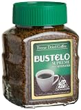 Bustelo Supreme Freeze Dried Coffee 100 % Columbian Coffee Decafeinated Instant Coffee, 3.5-Ounce Jars (Pack of 4)