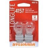 Sylvania 4157LL  BP Long Life Miniature Incandescent Lamp by Sylvania