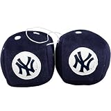 New York Yankees Fuzzy Dice