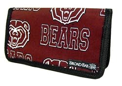 Missouri State Bears Checkbooks Missouri State University Cover Cotton with WATERPROOF LINING!