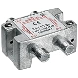 SAT Verteiler 3-fach 5-2450 MHz - digital-tauglichvon "Wentronic"