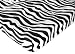 Funky Zebra Fitted Crib Sheet for Baby and Toddler Bedding Sets by JoJo - Zebra Print Microsuede