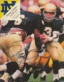 Jerome Bettis Signed 1992 Notre Dame v Stanford Program BETTIS BUS Hologram - Autographed NFL Magazines