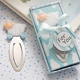 Un-baa-lievable Baby Collection blue toy sheep design book marks (Set of 6)