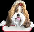Shih Tzu Dog Breed Christmas Ornament - Free Personalization