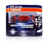 EAN 4052899017061 product image for OSRAM - Night Breaker Unlimited H7 Automotive Halogen Bulbs H7 (Pair) | upcitemdb.com
