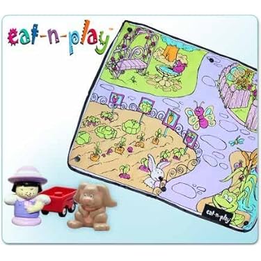 Homegrown Kids My Pretty Garden Replacement Playmat For Activity Cooler