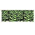 Zebra Print Valance - Lime Green/Black