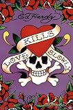 Ed Hardy (Love Kills Slowly, Purple Tattoo) Art Poster Print - 22 X 34