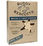 Cloud Star Buddy Biscuits Dog Treats, Bacon and Cheese Madness, 16-Ounce Boxes (Pack of 6)