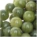 Green Serpentine Gem Round Beads 8mm/15.5 Inch Strand