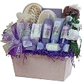 Art of Appreciation Gift Baskets Large Lavender Renewal Spa, Bath and Body Set
